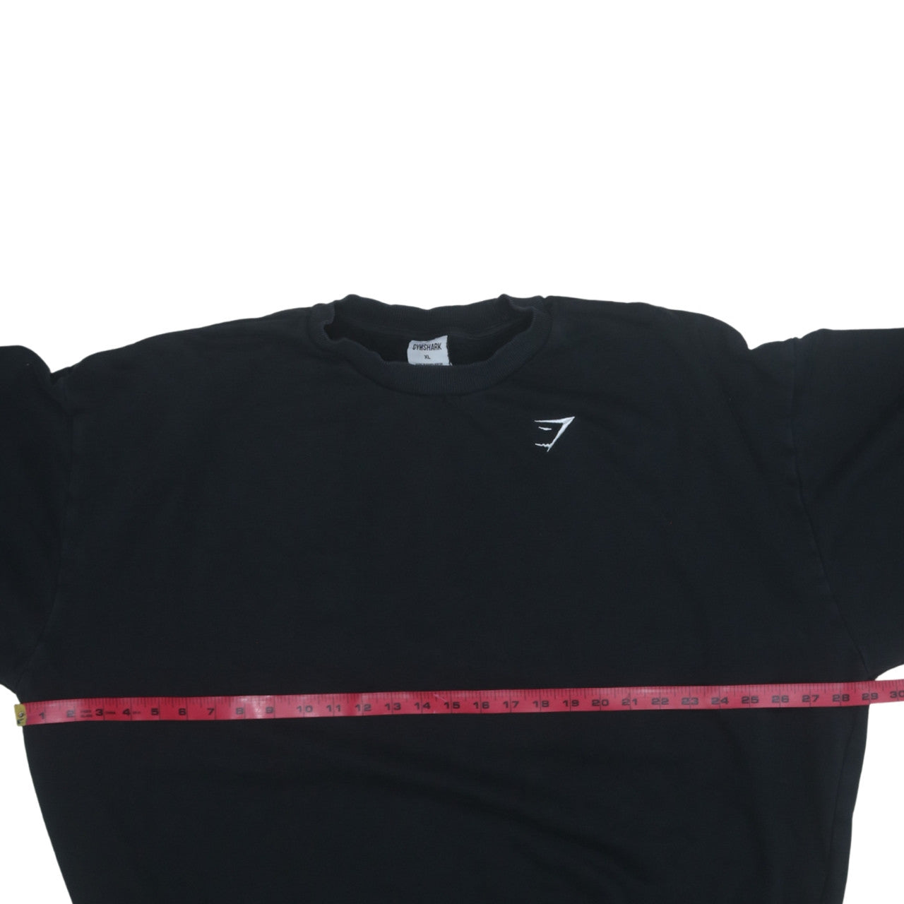 Gymshark Women's Black XL Crew Neck Pullover Sweatshirt Cotton Blend