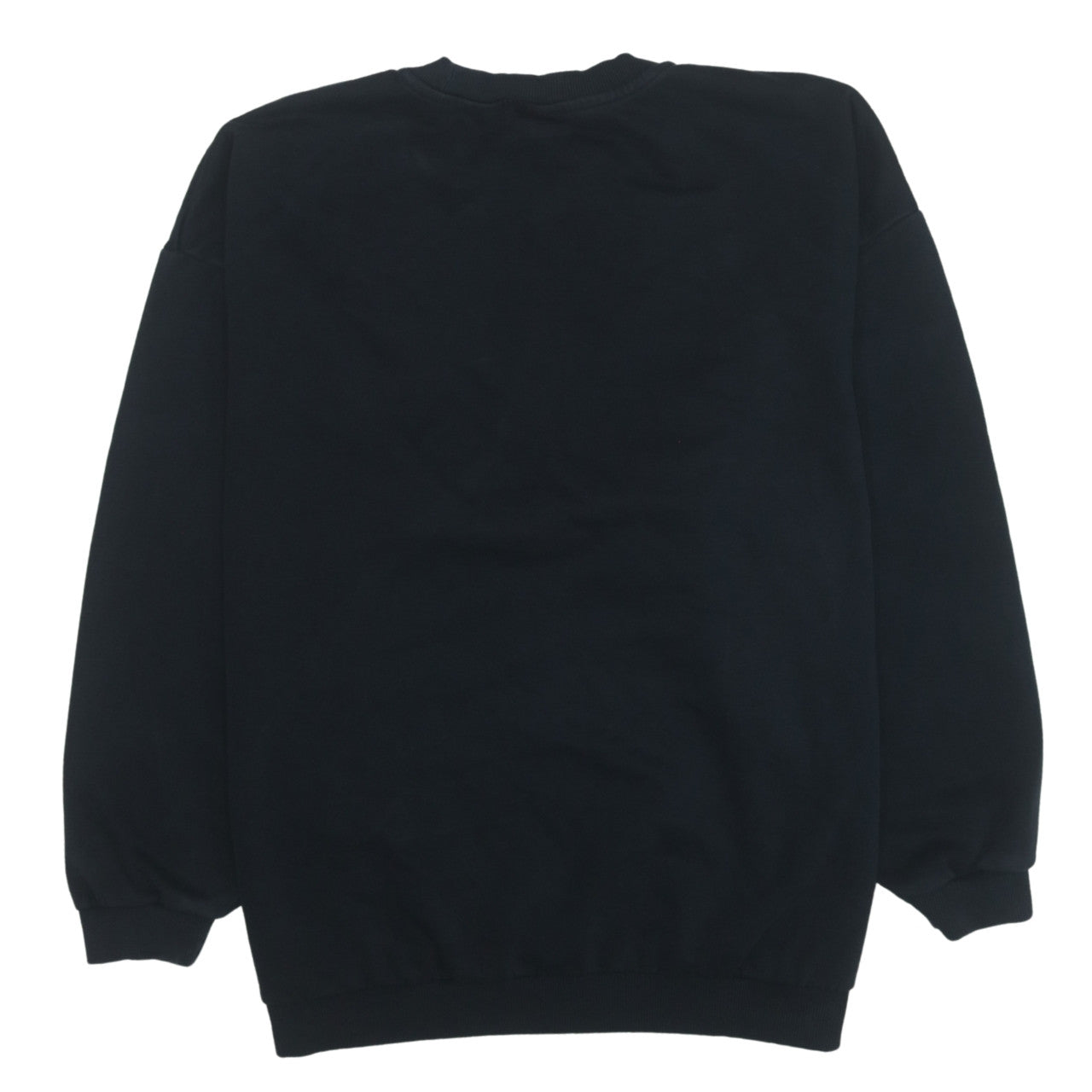 Gymshark Women's Black XL Crew Neck Pullover Sweatshirt Cotton Blend