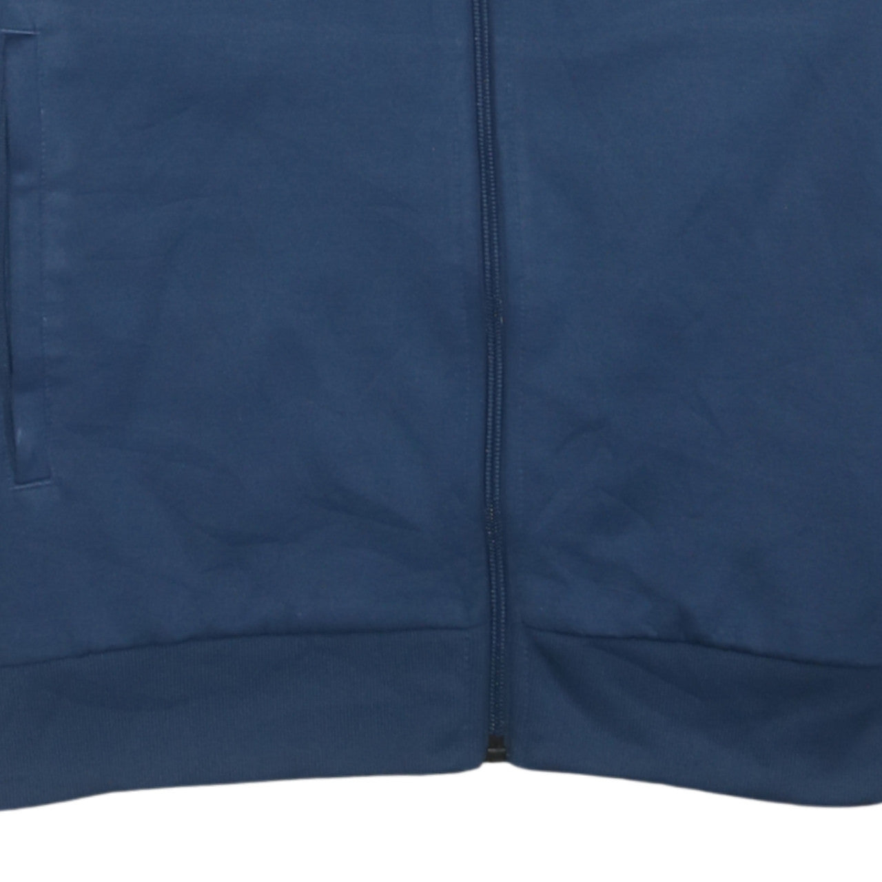 Adidas Men's Blue Full Zip Track Jacket Size M Regular Fit