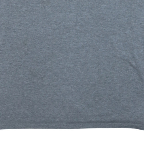 Nike Men's Grey Athletic Fit 'Defend Your Turf' T-Shirt XXL