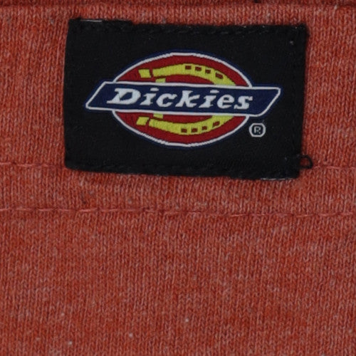 Dickies Men's Brown XLT Crew Neck Short Sleeve Work T-Shirt