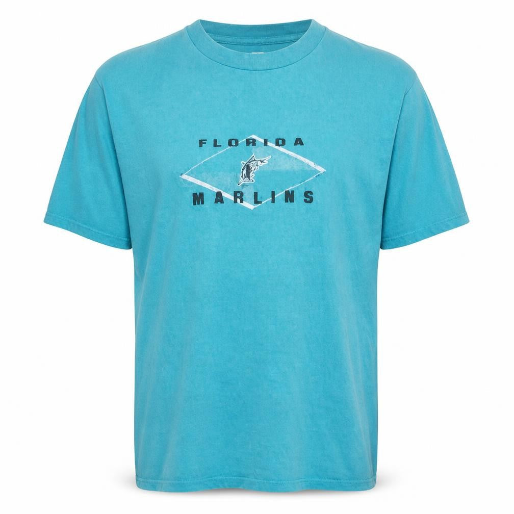 Lee Sport Men's Blue Florida Marlins Classic Cotton T-Shirt XL
