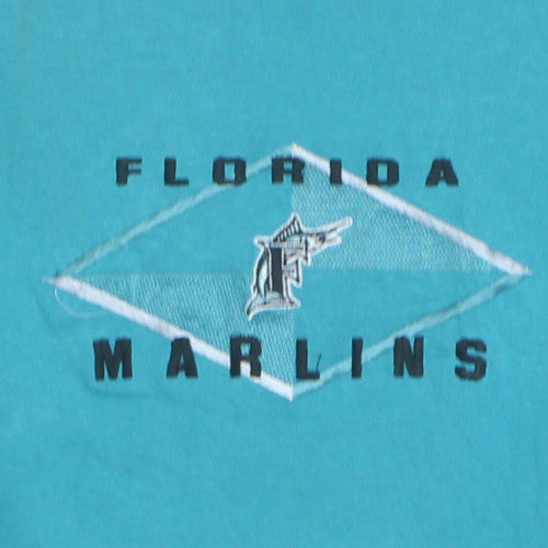 Lee Sport Men's Blue Florida Marlins Classic Cotton T-Shirt XL