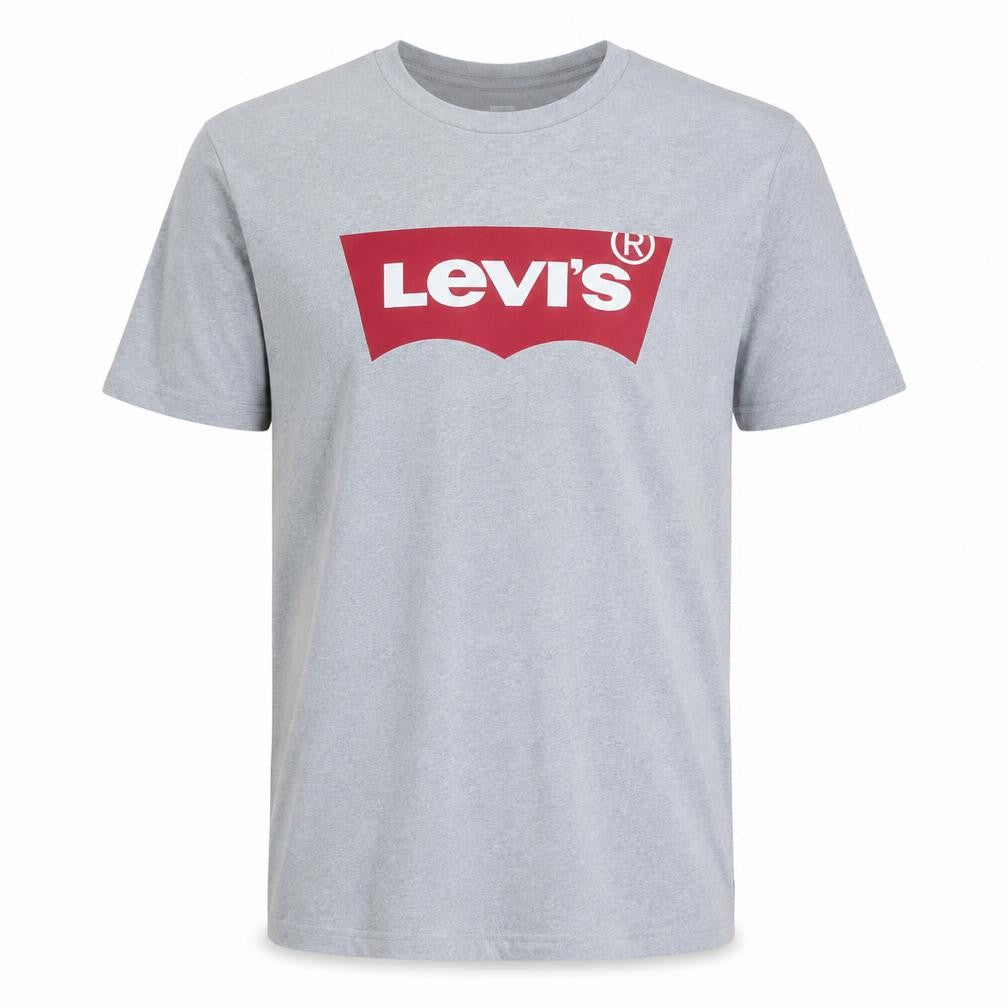 Levi's Men's Grey Logo Graphic Short Sleeve T-Shirt XL Regular Fit