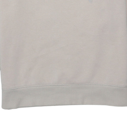 Carhartt Men's Beige Crew Neck Pullover Sweatshirt L