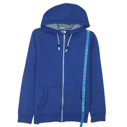 Tommy Jeans Men's Blue 2XL Full Zip Hoodie