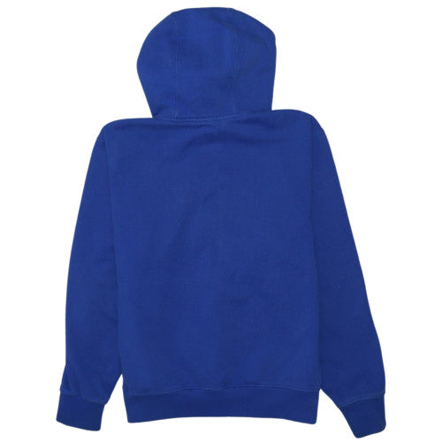 Nike Womens Blue Pullover Hoodie Small Standard Fit Cotton Blend