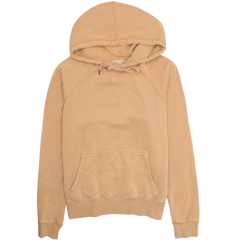 Preloved Billabong Mens Beige Pullover Hoodie L Fleece Cotton Blend - Front