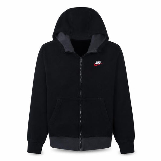 Nike Men's Black Full Zip Hoodie Size S Fleece Sportswear