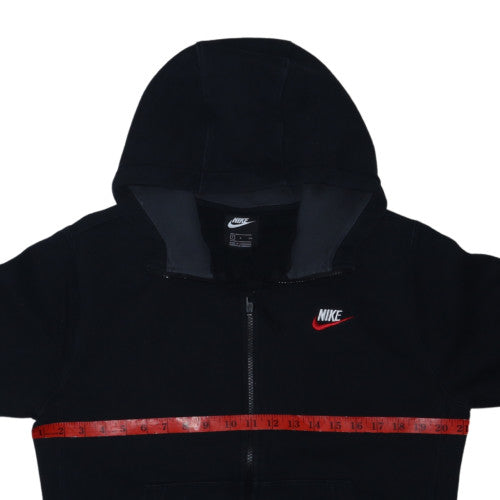 Nike Men's Black Full Zip Hoodie Size S Fleece Sportswear
