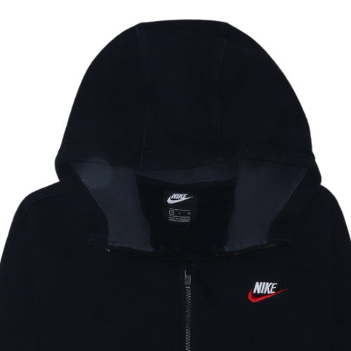 Nike Men's Black Full Zip Hoodie Size S Fleece Sportswear