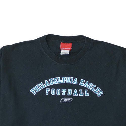Reebok Men’s Black Philadelphia Eagles XL Sports T-Shirt
