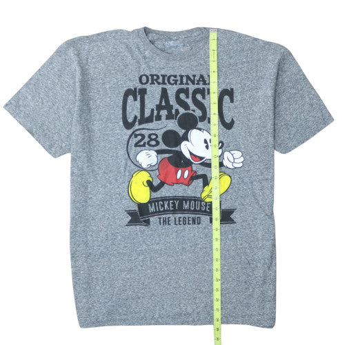 Disney Women’s Grey Mickey Mouse Classic Graphic T-Shirt XL