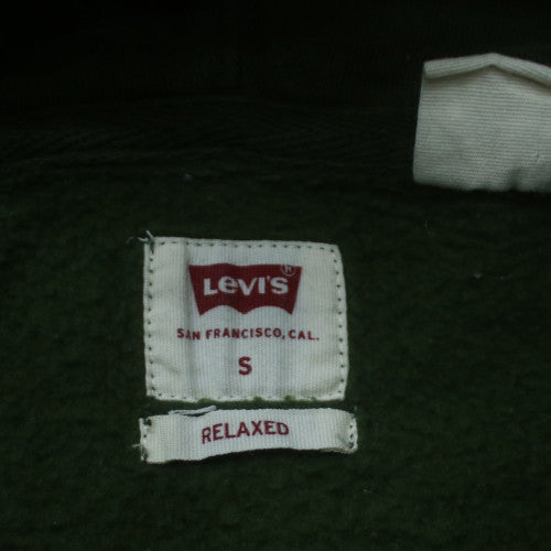 Levi's Men's Green Relaxed Fit Pullover Hoodie Size S