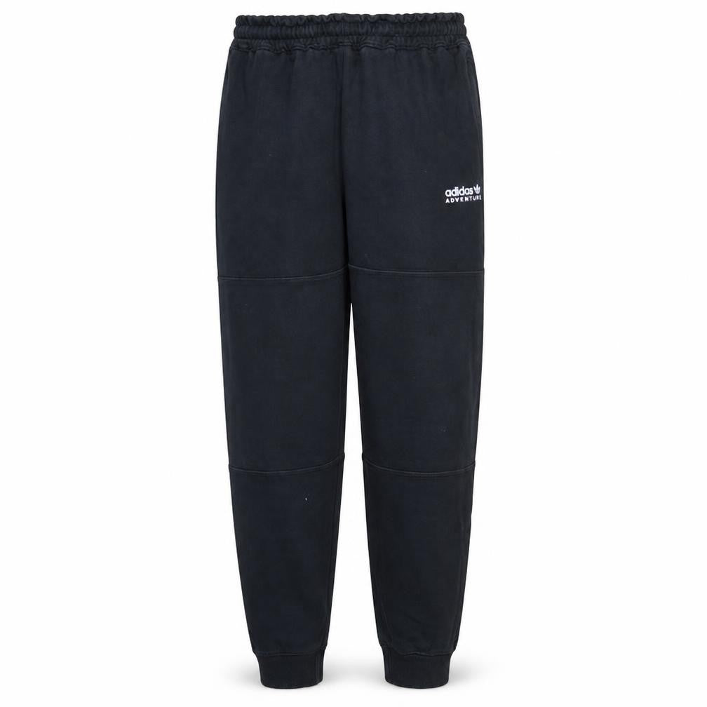 Adidas Men’s Black Fleece Jogger Trousers L Regular Fit