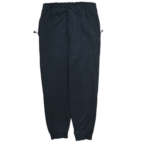 Adidas Men’s Black Fleece Jogger Trousers L Regular Fit