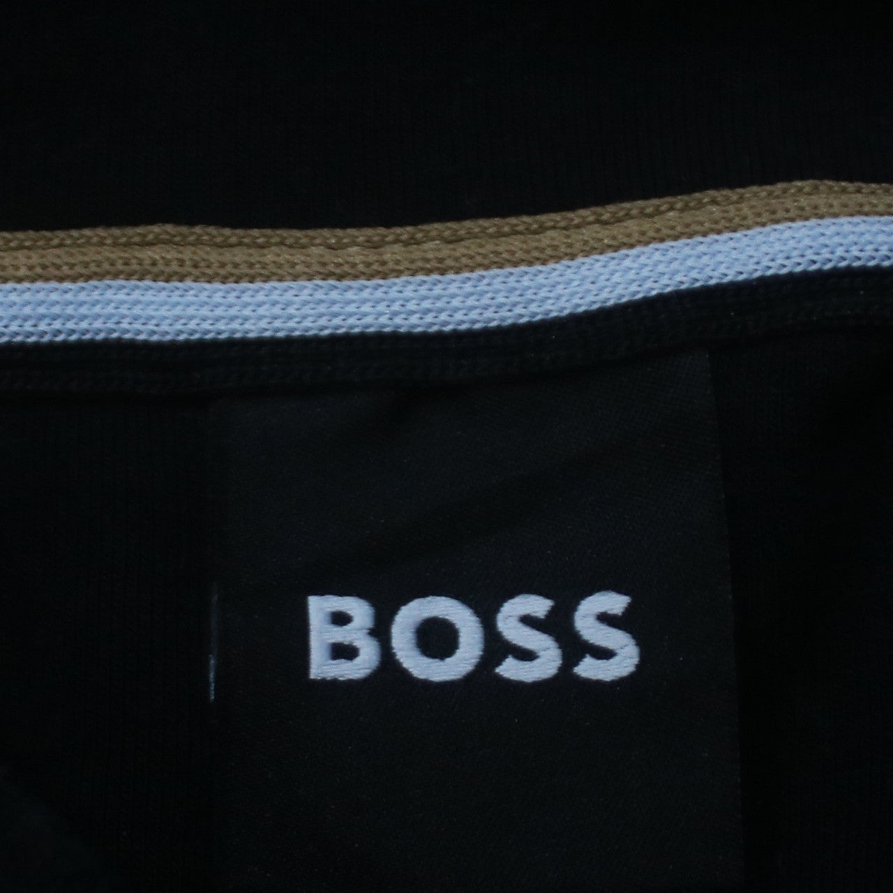BOSS Men's Black Pullover Hoodie M Logo Fleece Sweatshirt