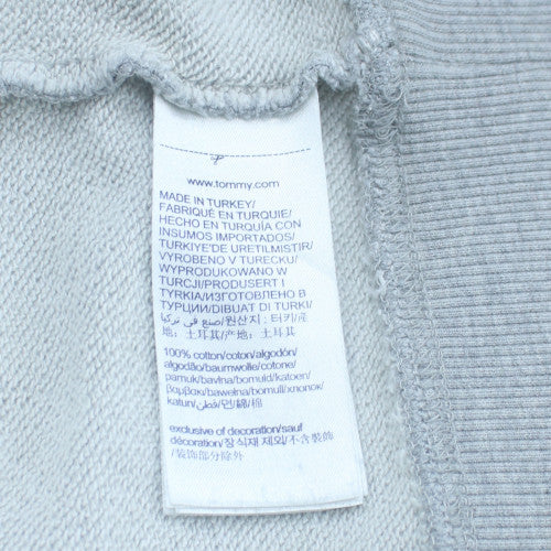 Tommy Jeans Men's Grey XL Crew Neck Pullover Sweatshirt