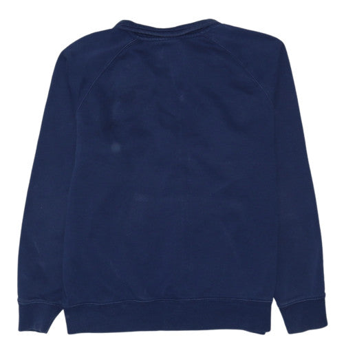 Nike Men's Blue M Track Jacket Full Zip Colourblock Fleece
