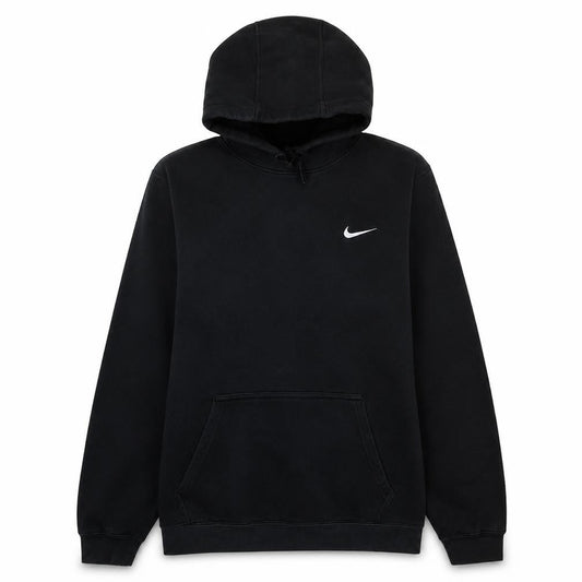 Nike Men's Black Pullover Hoodie L Logo Fleece Sportswear