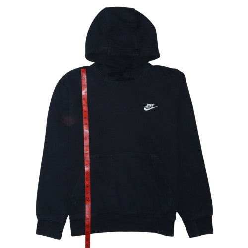 Nike Men's Black Pullover Hoodie Size M Fleece Sportswear