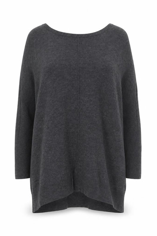 Marks and Spencer Women’s Grey Size 14 Crew Neck Viscose Jumper