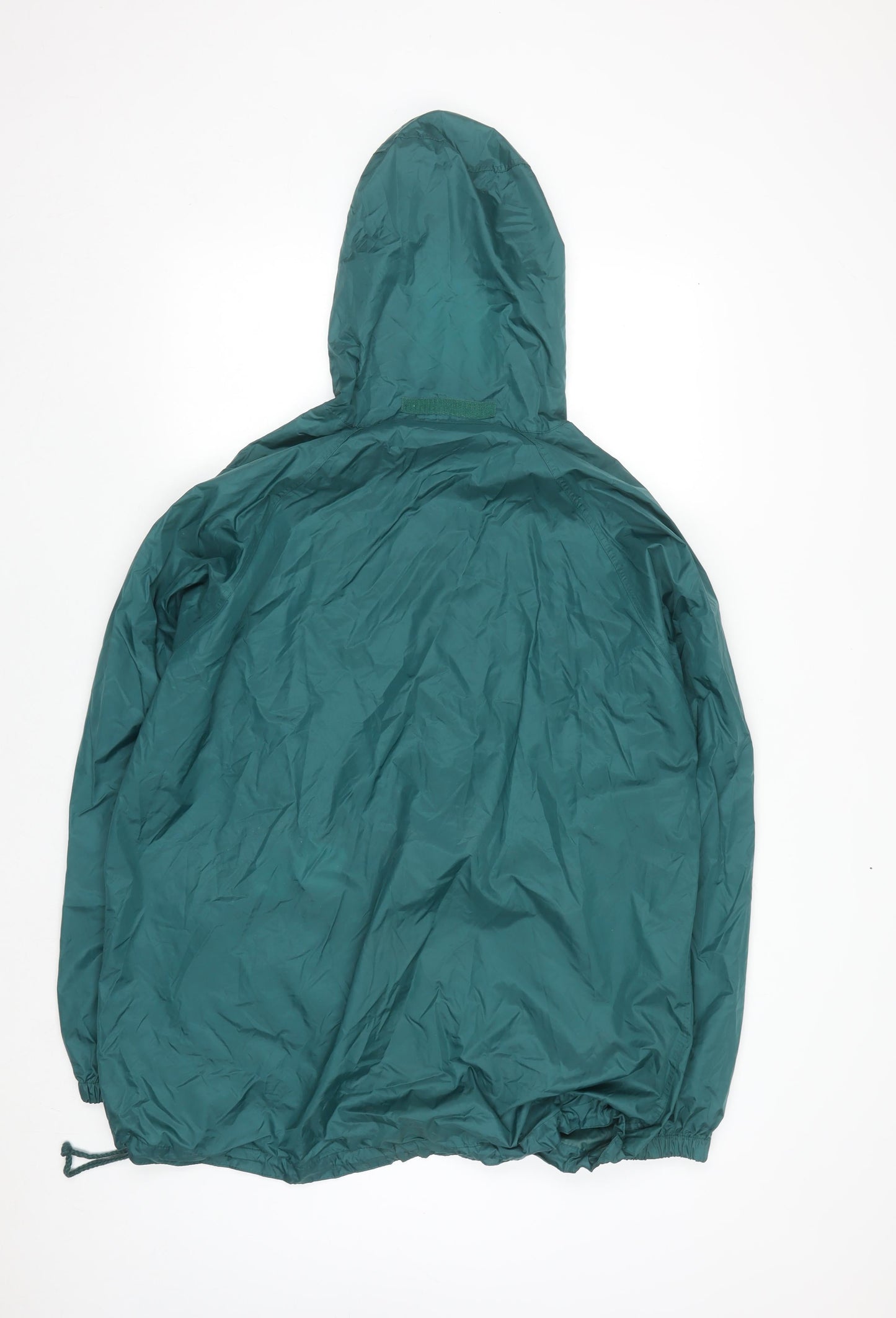 Regatta Men's Green Waterproof Hooded Rain Jacket L 42in Outdoor