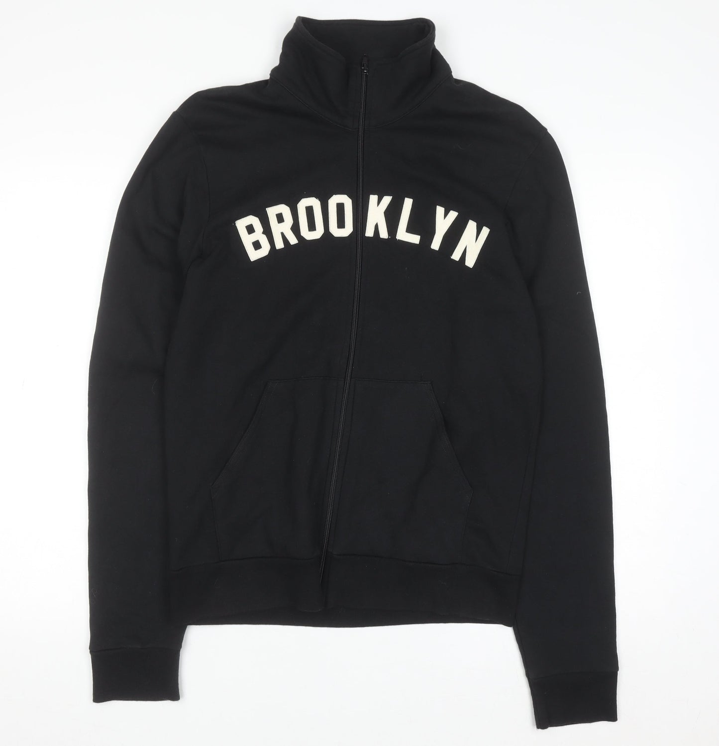 American Apparel Men's Black Brooklyn Full Zip Sweatshirt M