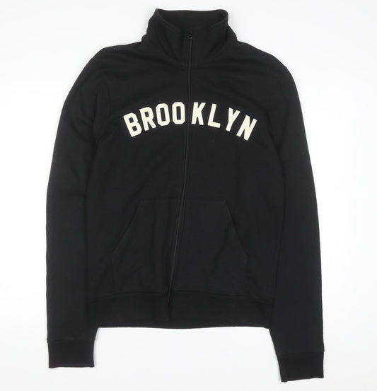 American Apparel Men's Black Brooklyn Full Zip Sweatshirt M