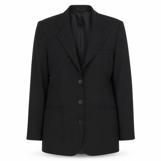 PrettyLittleThing Women's Black Slim Fit Blazer Jacket UK 4