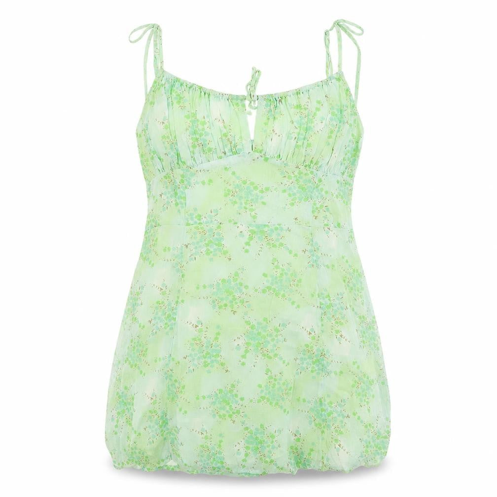 Urban Outfitters Women’s Green Floral Slip Dress XL