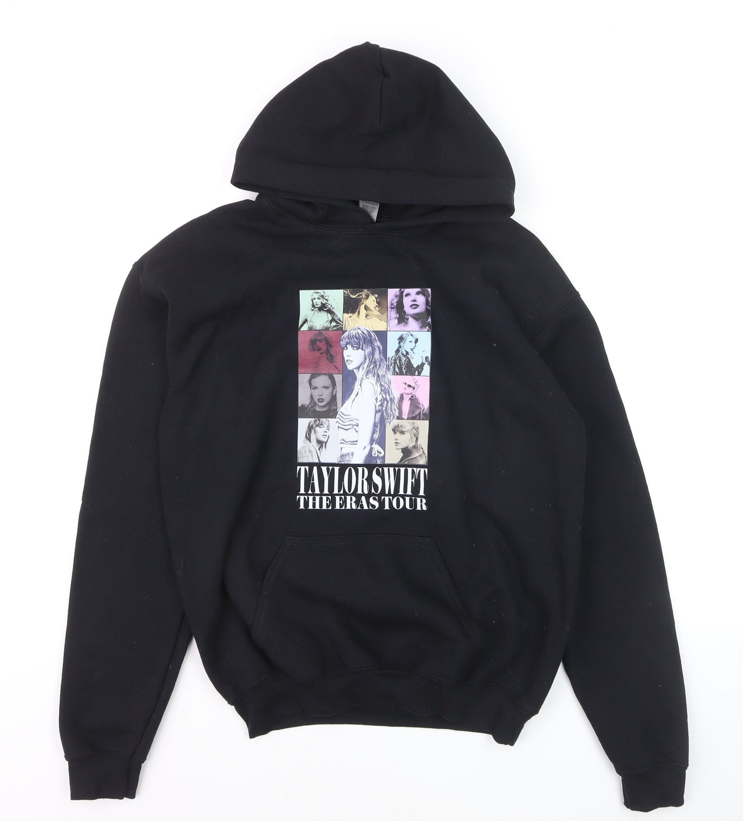 Gildan Women Black XL Pullover Hoodie Taylor Swift The Eras Tour Sweatshirt