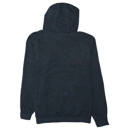 Adidas Men Grey Pullover Hoodie M Regular Fit Fleece Sportswear