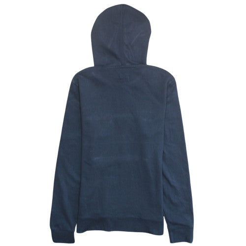 Champion Men's Blue Pullover Hoodie Small Logo Sportswear