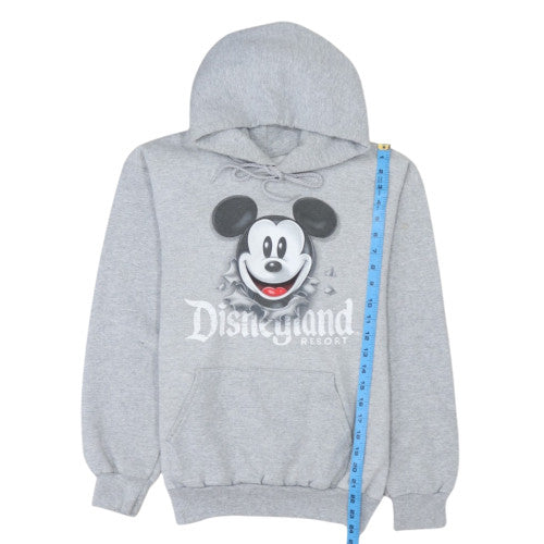 Disneyland Resort by Hanes Grey Mickey Mouse Hoodie Women's Small