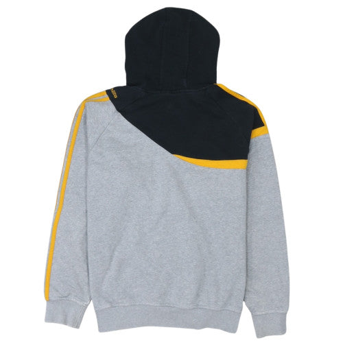 O'Neills Men's Grey Pullover Hoodie L Embroidered Sports Fleece