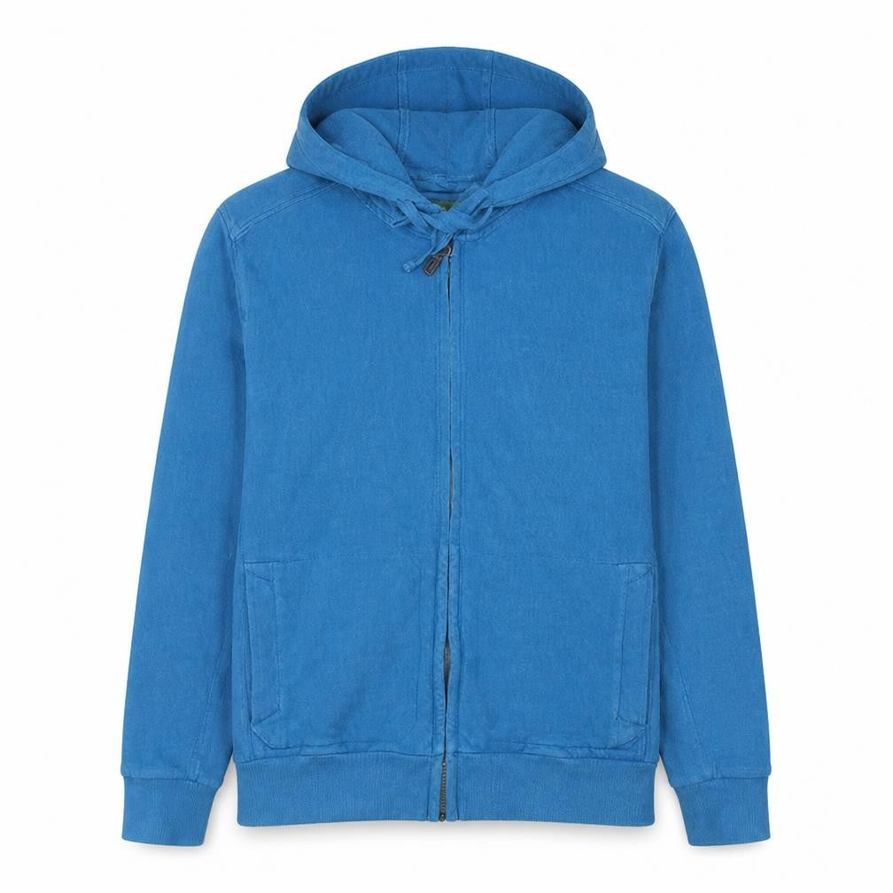Timberland Men's Blue Full Zip Hoodie XL Regular Fit