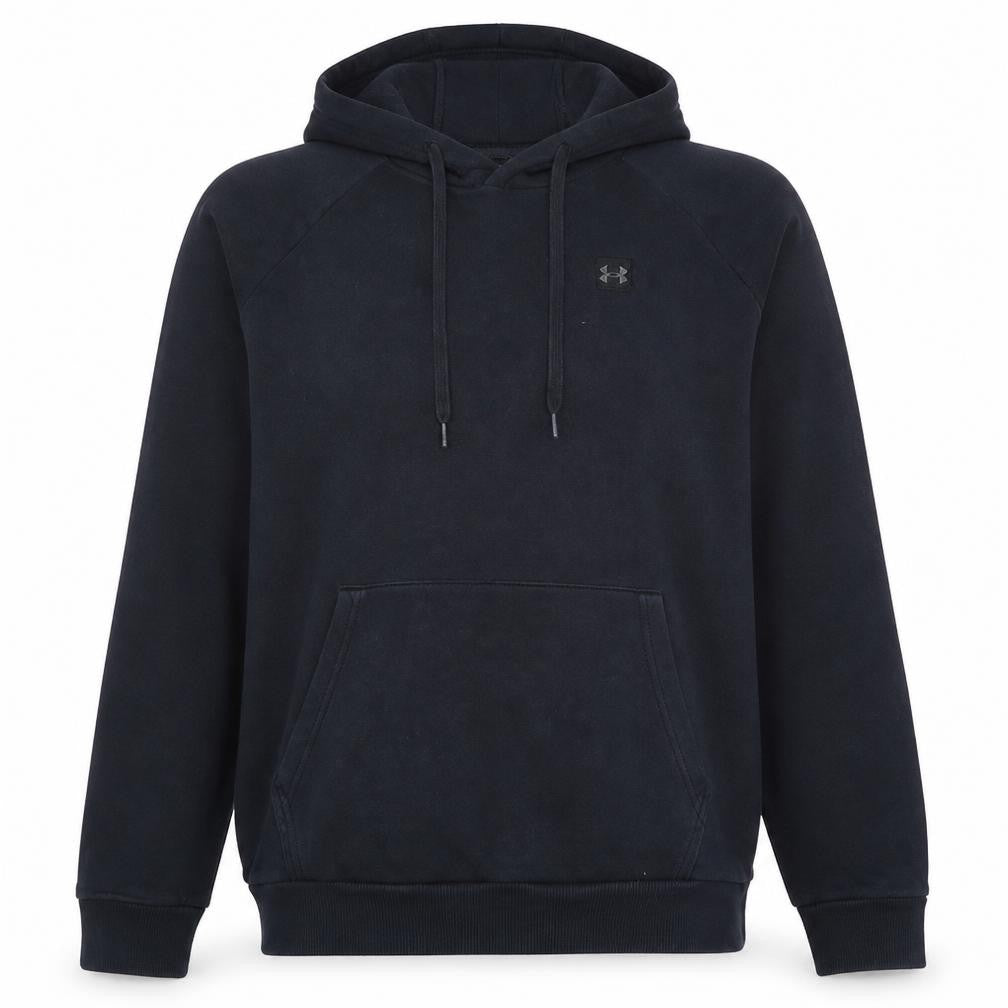 Under Armour Men's Black XL Pullover Hoodie with Logo