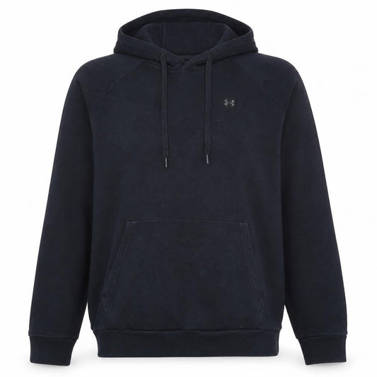 Under Armour Men's Black XL Pullover Hoodie with Logo