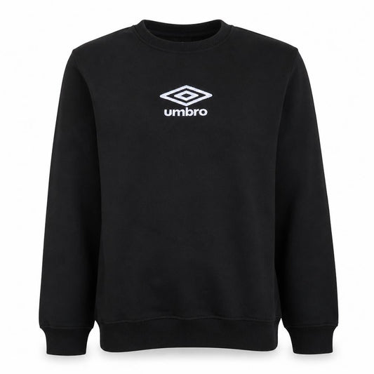 Umbro Men's Black Crew Neck Pullover Sweatshirt Size L