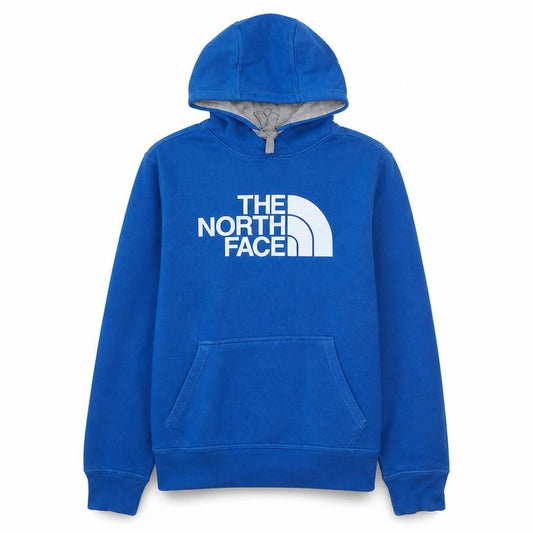 The North Face Mens Blue Pullover Hoodie Small Regular Fit