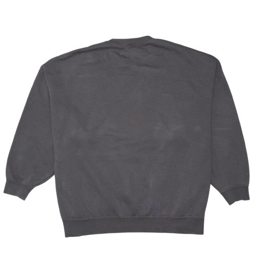 Nike Womens Grey L Crew Neck Pullover Sweatshirt