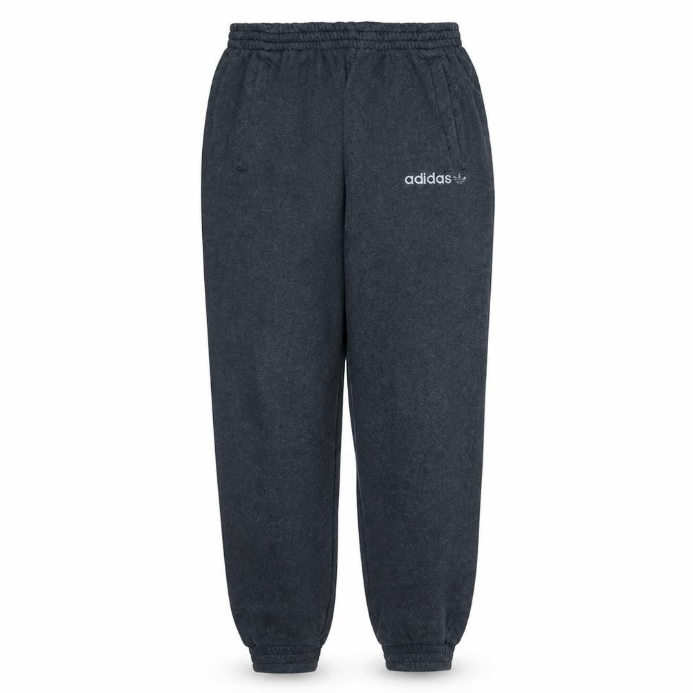 Adidas Mens Grey Sweatpants M Casual Fleece Logo Elastic Waist