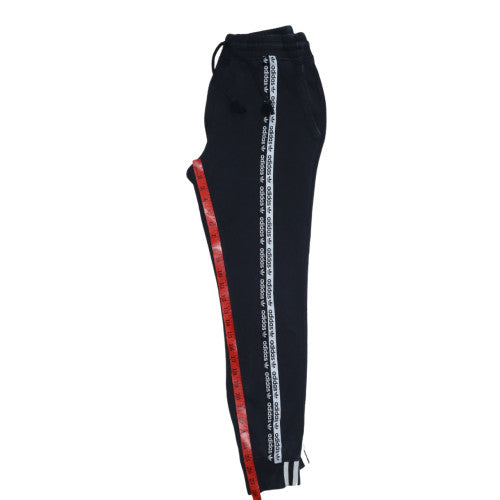 Adidas Womens Black Jogger Sweatpants Size 8 Cotton Blend
