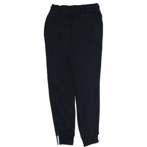 Adidas Womens Black Jogger Sweatpants Size 8 Cotton Blend