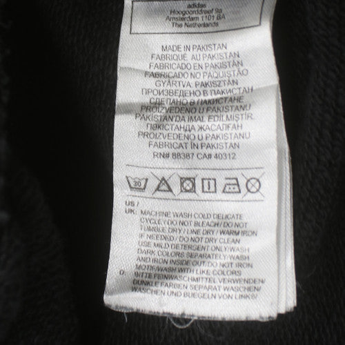 Adidas Womens Black Jogger Sweatpants Size 8 Cotton Blend