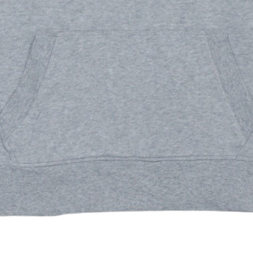 Calvin Klein Women’s Grey Pullover Hoodie Large Cotton Blend