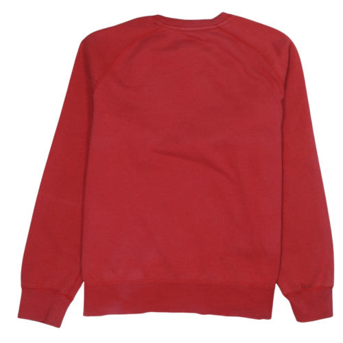 Nike Men's Red Air Logo Pullover Sweatshirt Size L