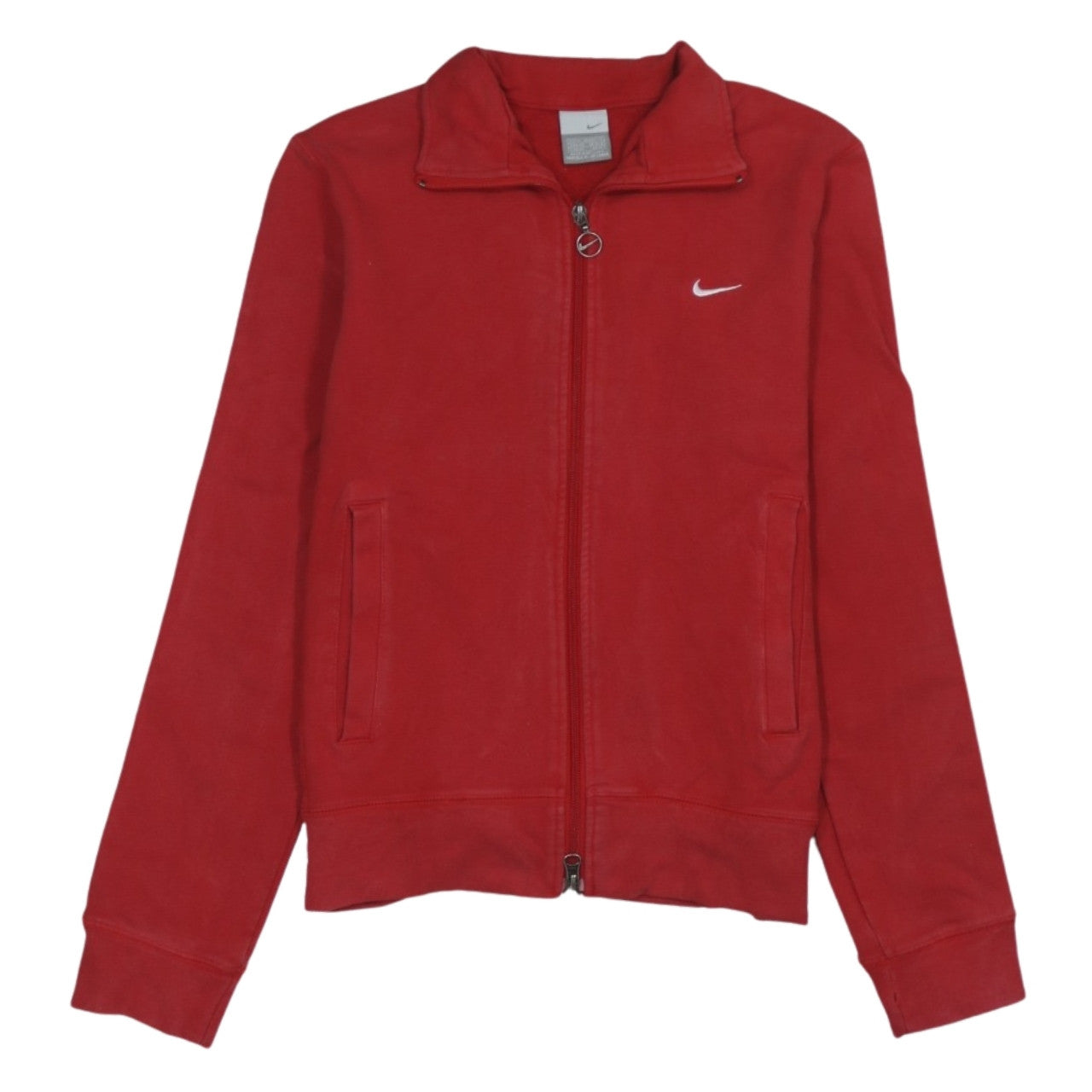 Nike Men's Red XL Track Jacket Full Zip Fleece Sportswear