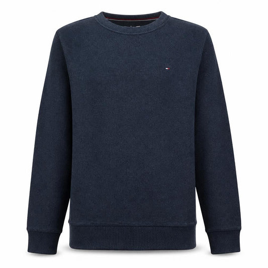 Tommy Jeans Men's Blue Crew Neck Pullover Sweatshirt L Regular Fit